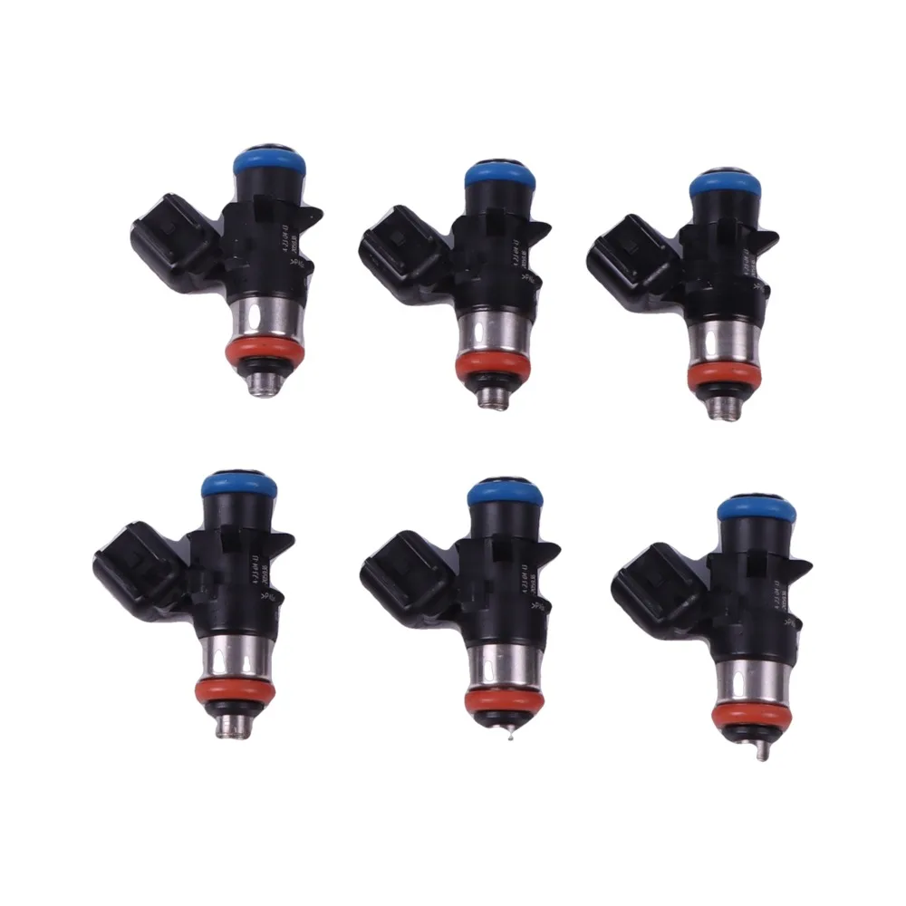 6PCS Fuel Injector Nozzle 5184085AC For Avenger Challenger Durango Grand Cherokee Promaster Engine Injection Fuel Supply System