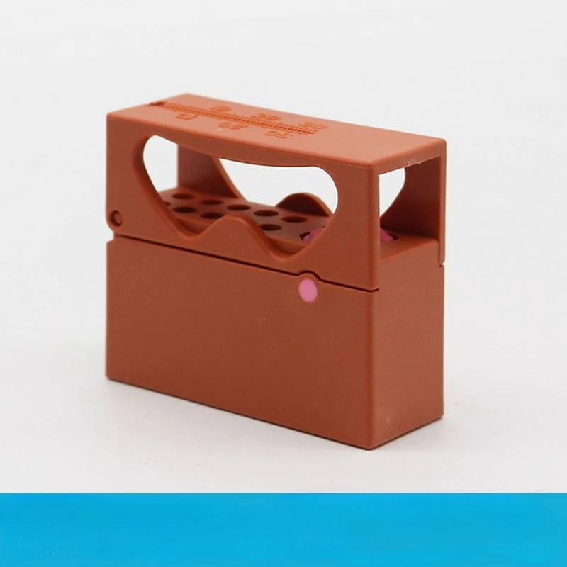 Dentistry 10 Hole Root Canal Filing Tape Counting Measuring Seat S030A Plastic File Holder Rotary Counter Medical Equipment