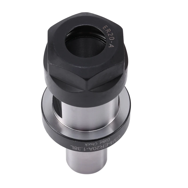 Chuck ferramenta titular c3/4-er20-1.38l, para processamento de metais, acessórios para trabalhar madeira, novo, 2 peças