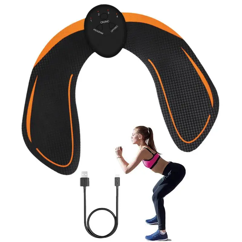 Glute Muscle Stimulator Portable Buttock Toner Glute Stimulator Wireless AB Workout Equipment Wearable Butt Lifting Machine ABS