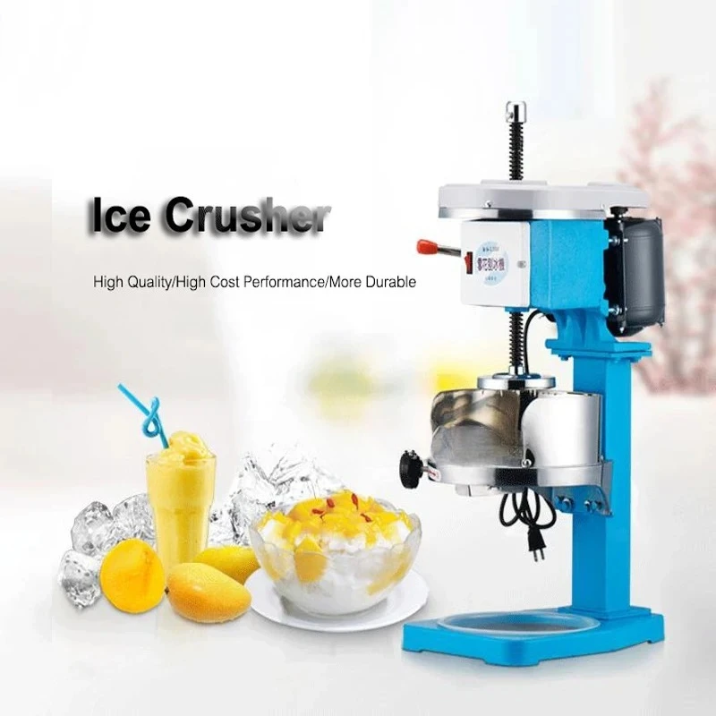 

220V Shaver Machine Commercial Electric Snow Maker Easy Operating Ice Shaveing Machine Sand Ice Machine