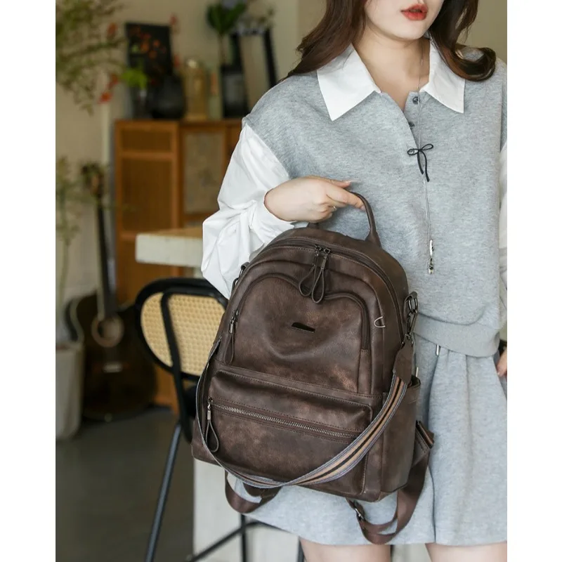 

Women's Designer Fashion Backpack Purse Multipurpose Design Convertible Satchel Handbags Shoulder Bag arge Backpack Travel bag