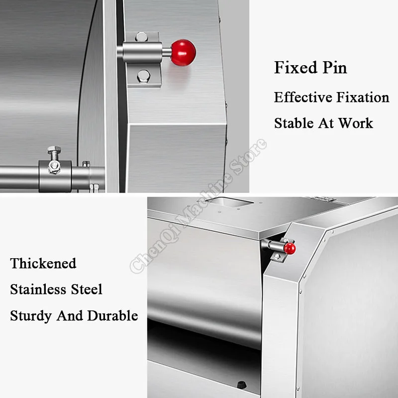 خلاط العجين الكهربائي آلة تقليب المعكرونة 15 كجم خلاط طعام أوتوماتيكي تجاري صنع الخبز الدقيق حامل العجن عن طريق البحر