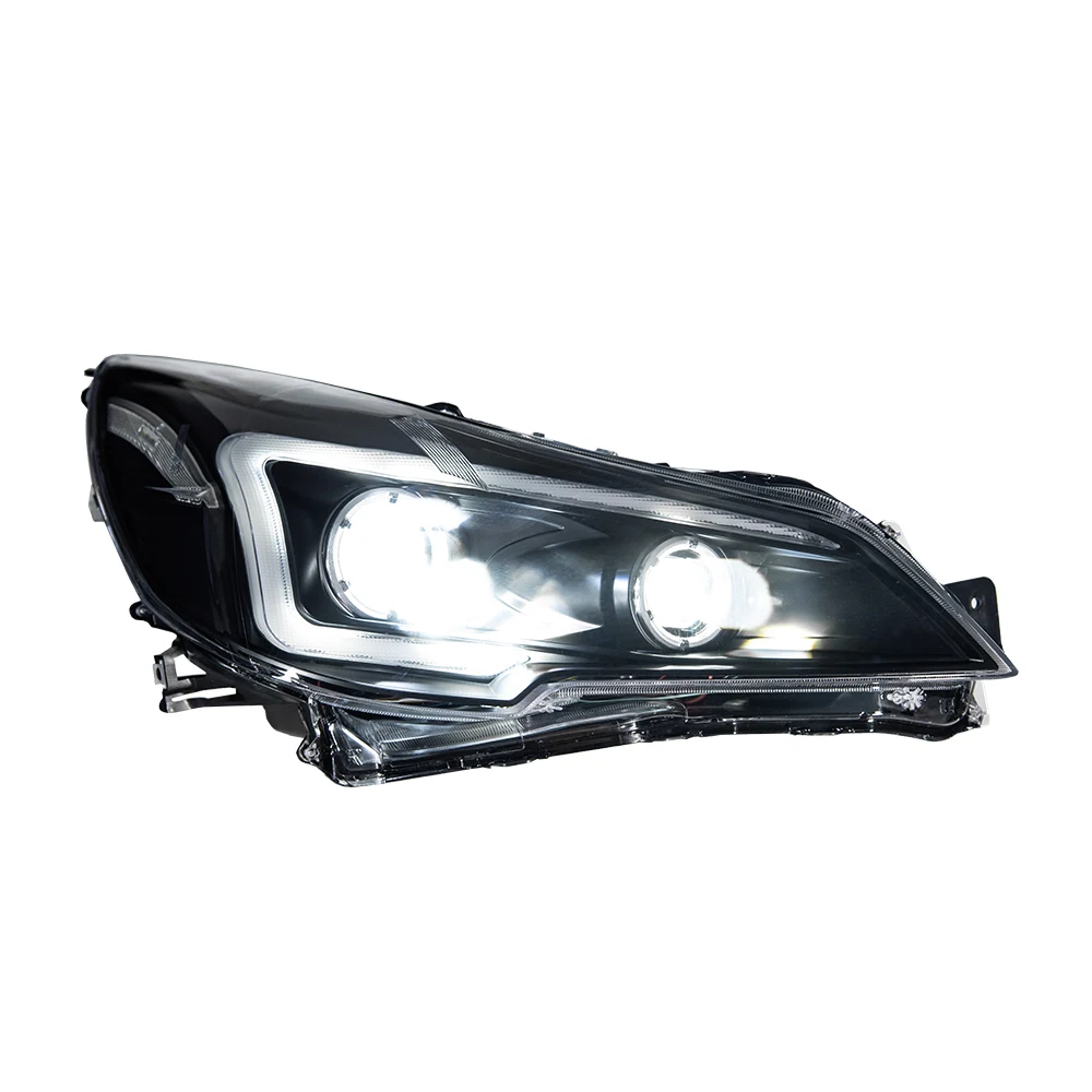 KGKB Upgrade for Subaru Outback Legacy 2010-2014 LED Auto Headlights Projector Lens Assembly 100W Car Front Lamps Lighting New