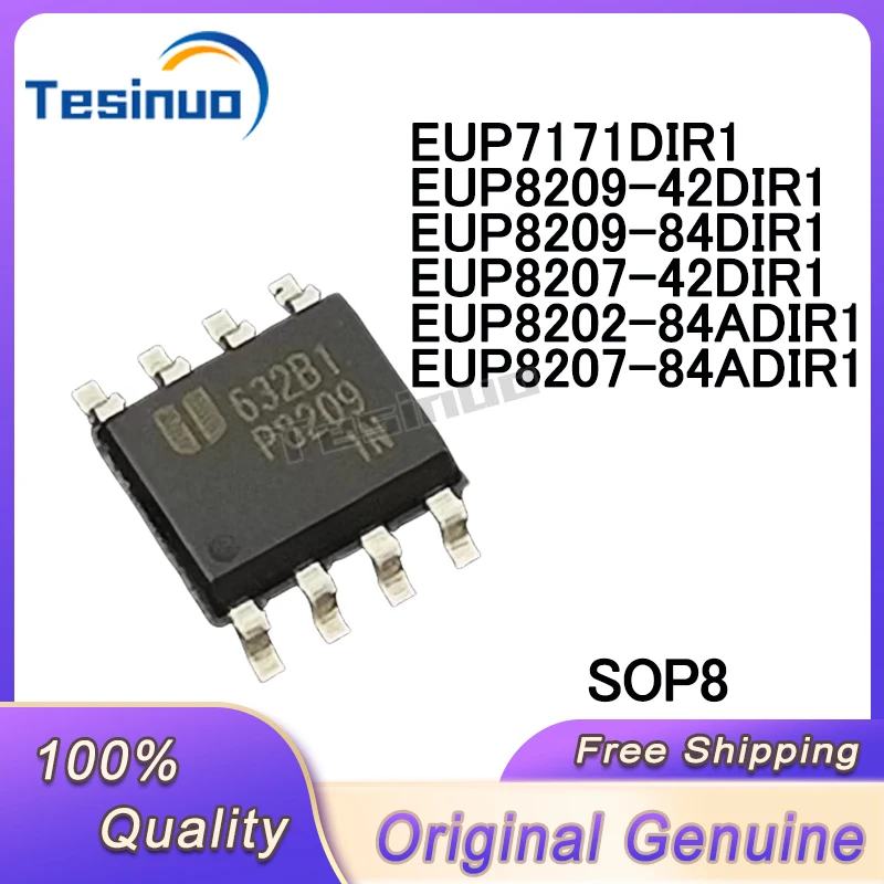 5/szt. Nowy oryginalny EUP7171DIR1 EUP8209-42DIR1 EUP8209-84DIR1 EUP8207-42DIR1 EUP8202-84ADIR1 EUP8207-84ADIR1 SOP8 Chipse w magazynie