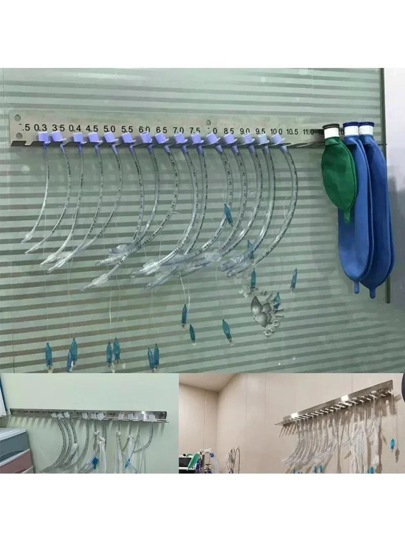 Tube endotrachéal ID 2-13mm jetable pour animaux de compagnie vétérinaires et cintre pour tube trachéal en acier inoxydable 304