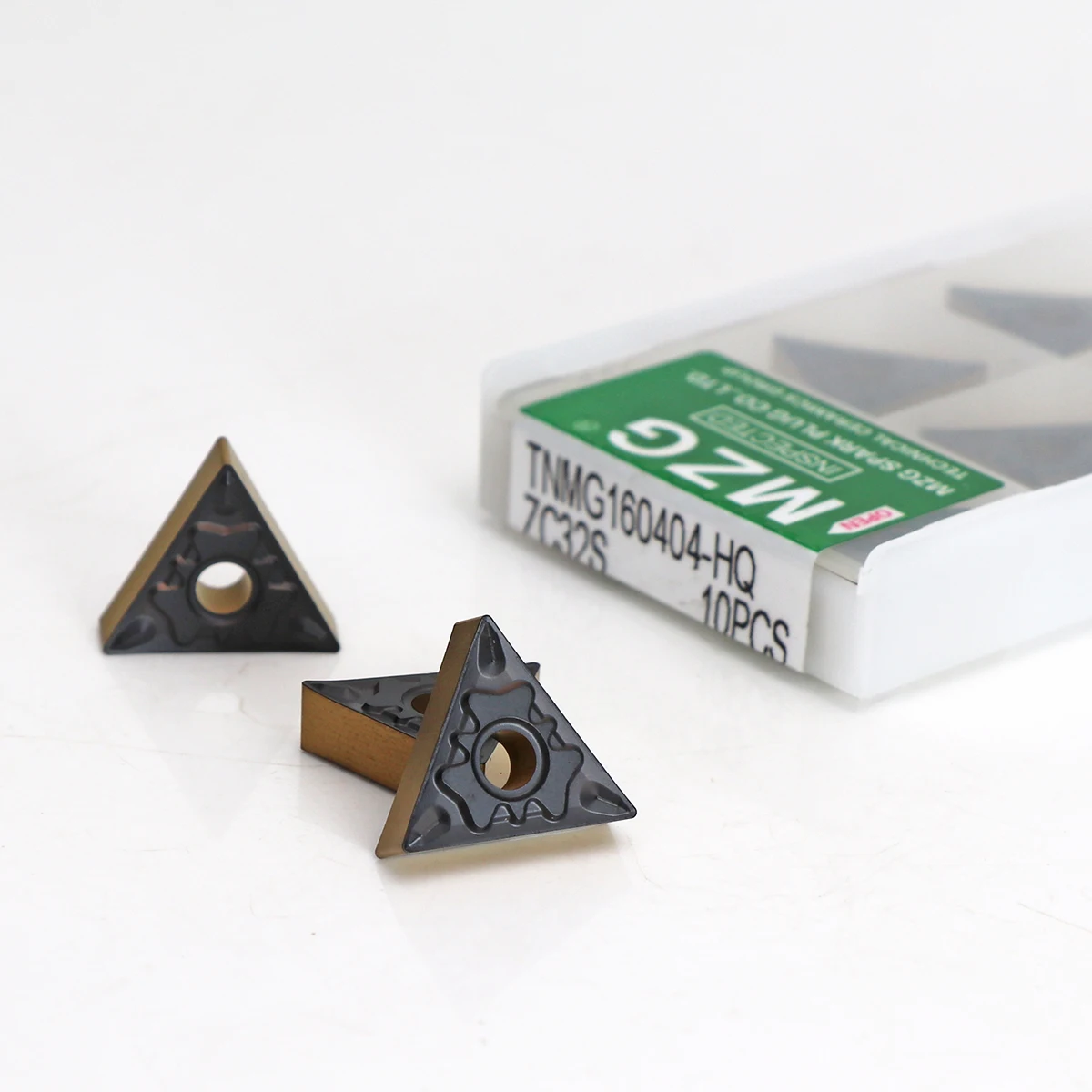 MZG 10 قطعة TNMG160404 TNMG160408 أداة تحول خارجية عالية الجودة للصلابة العالية الصلب TNMG 160408 160404 كربيد إدراج #2