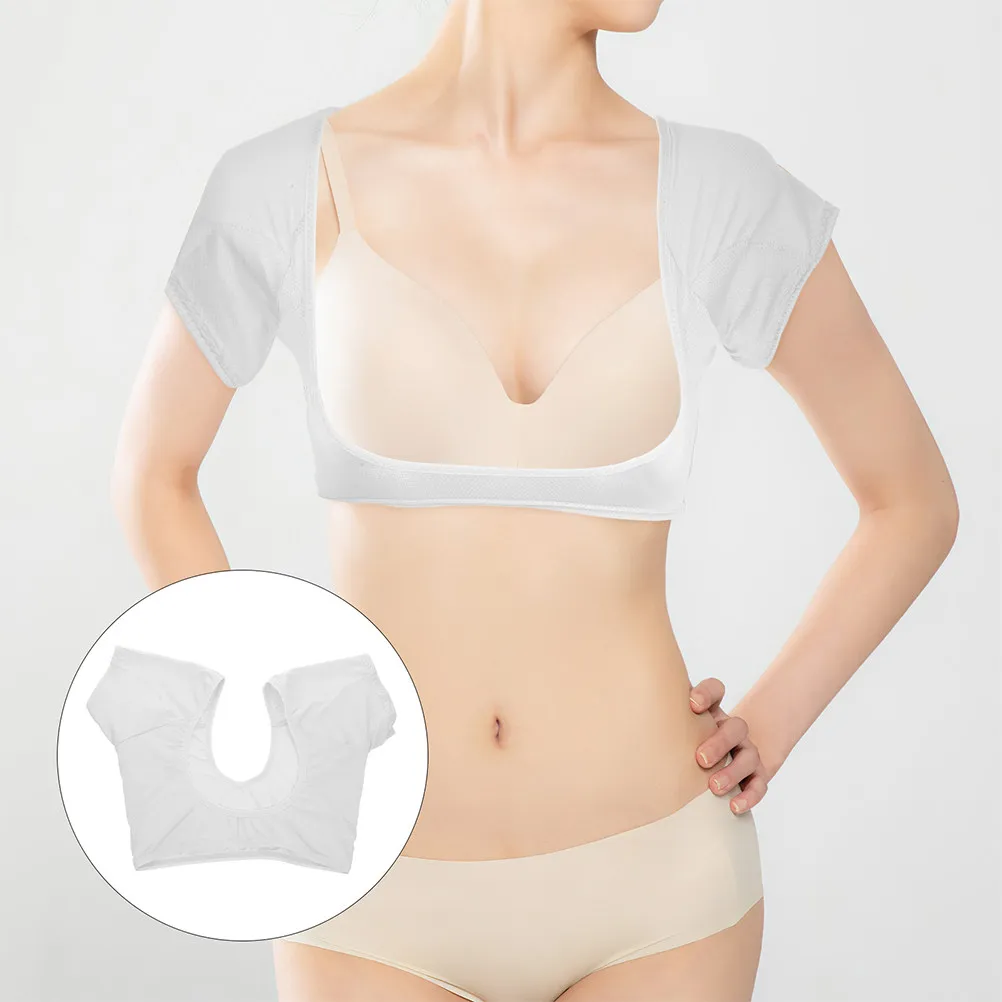 

Breathable Underarm Sweat Vest for Women Sweat Absorbing Armpit Pads Reusable Lightweight Vest for Hot Weather Comfort