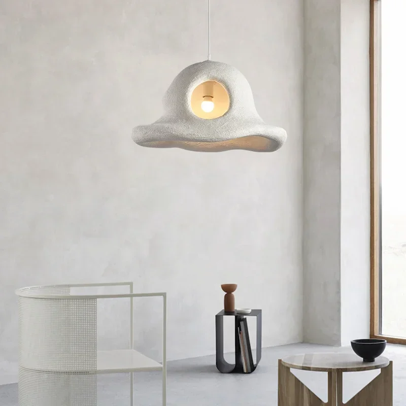 nordic simple hat design led luzes pingente suspensao luminaria sala de estar sala de jantar mesas de cafe showroom corredor 01