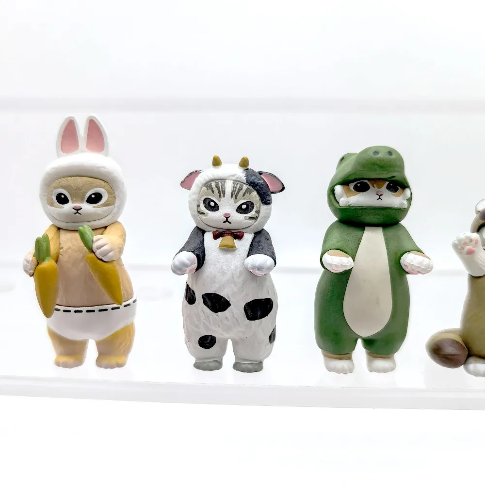 Mofusand Mini Blind Box Hai-Katze Figur Niedliches Tierkostüm Spielzeug Schreibtisch-Deko Sammlerstück Überraschungs-Geburtstagsgeschenk – Detail 5