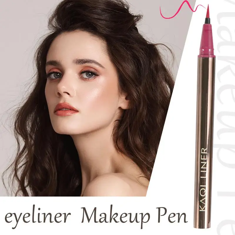 Quick Dry Eye Liner Eyeliner Pencil Waterproof Liquid Eye Liner Pen Quick Dry Coloured Eye Liners Long Lasting Liquid Eyeliners