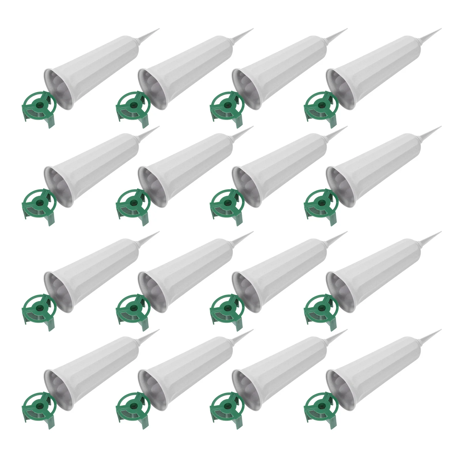 

1Set Insert Flower Tube Plastic Cone Shape Grave Vase Outdoor Cemetery Flower Holder Memorial Floral Vases for Lawn
