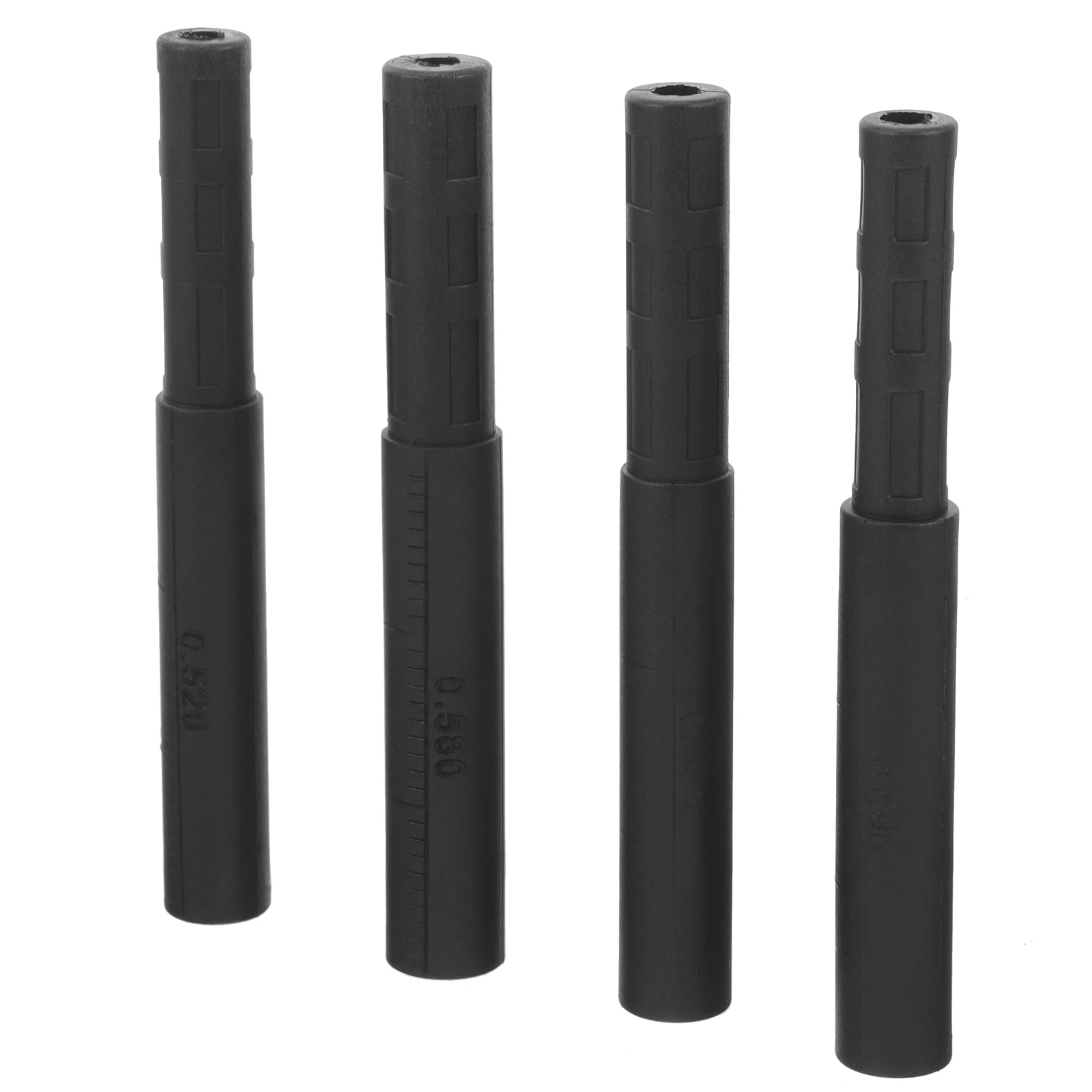 

4pcs Golf Club Extensions Shaft Carbon Fiber Lightweight Durable Putter Extender For Outdoor Golf Sports Repair Accessory