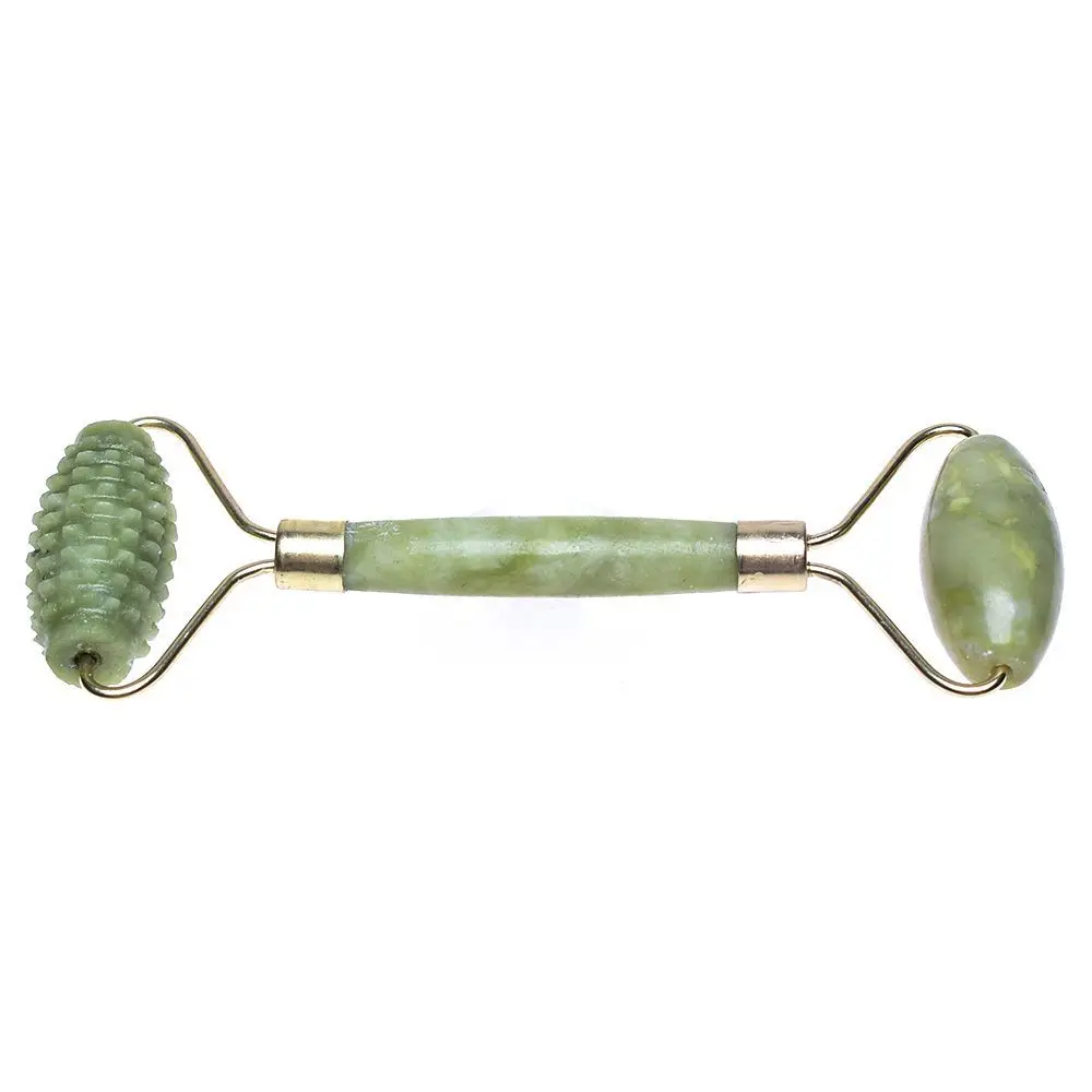 Natural Quartz Neck Face Roller Guasha Board Massager Tool Body Face Massager