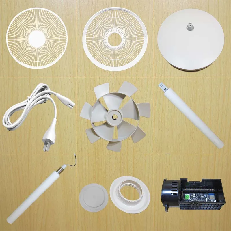 Mi Floor Fan 2 Generation Leaf Cover Head Shaking Motor Main Board Pillar Rod Power Cord Chassis Accessories