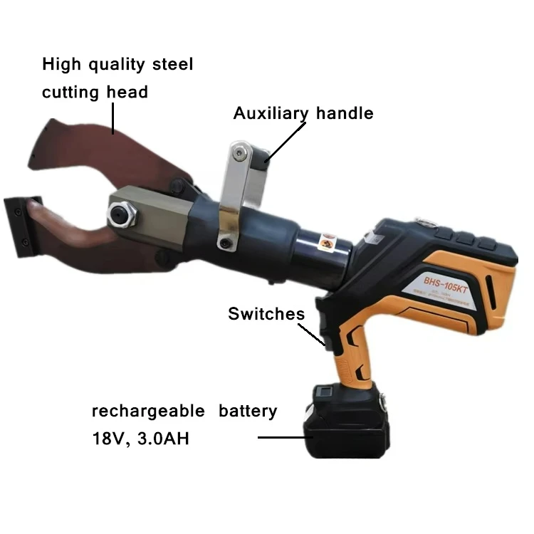 

Hydraulic Cable Cutter Cutting Head with Hand Hydraulic Pump