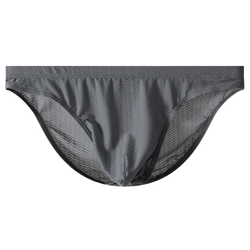 Roupa interior dos homens cuecas de malha shorts homme sólido rendas panites homem respirável baixo aumento u convexo bolsa underpant cueca calzoncillo