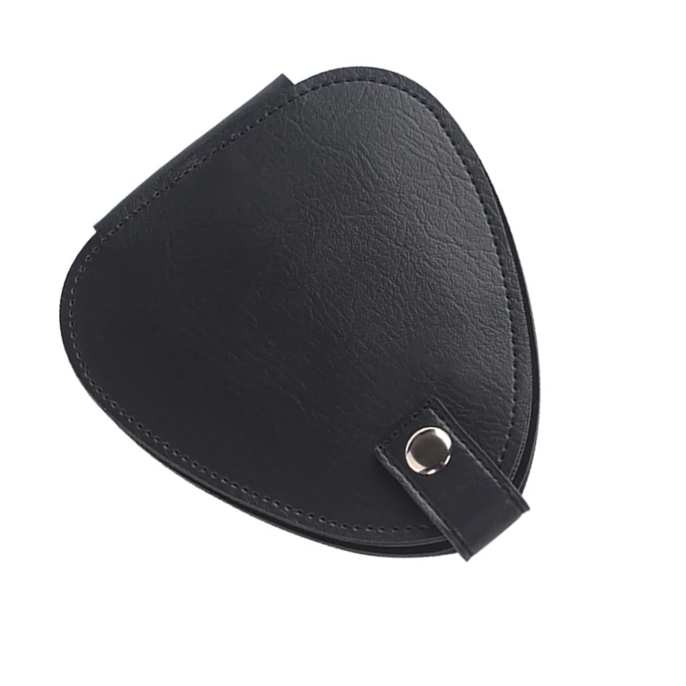 

1pc 22 Slots Guitar Pick Storage Bag Durable Lightweight Metal Button Closure For Acoustic Electric Guitar Ukulele Bass Picks