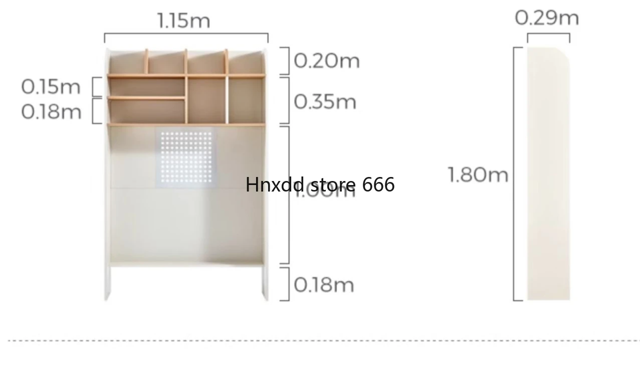 Modern simple children's wardrobe bedroom three-door wardrobe cabinet furniture