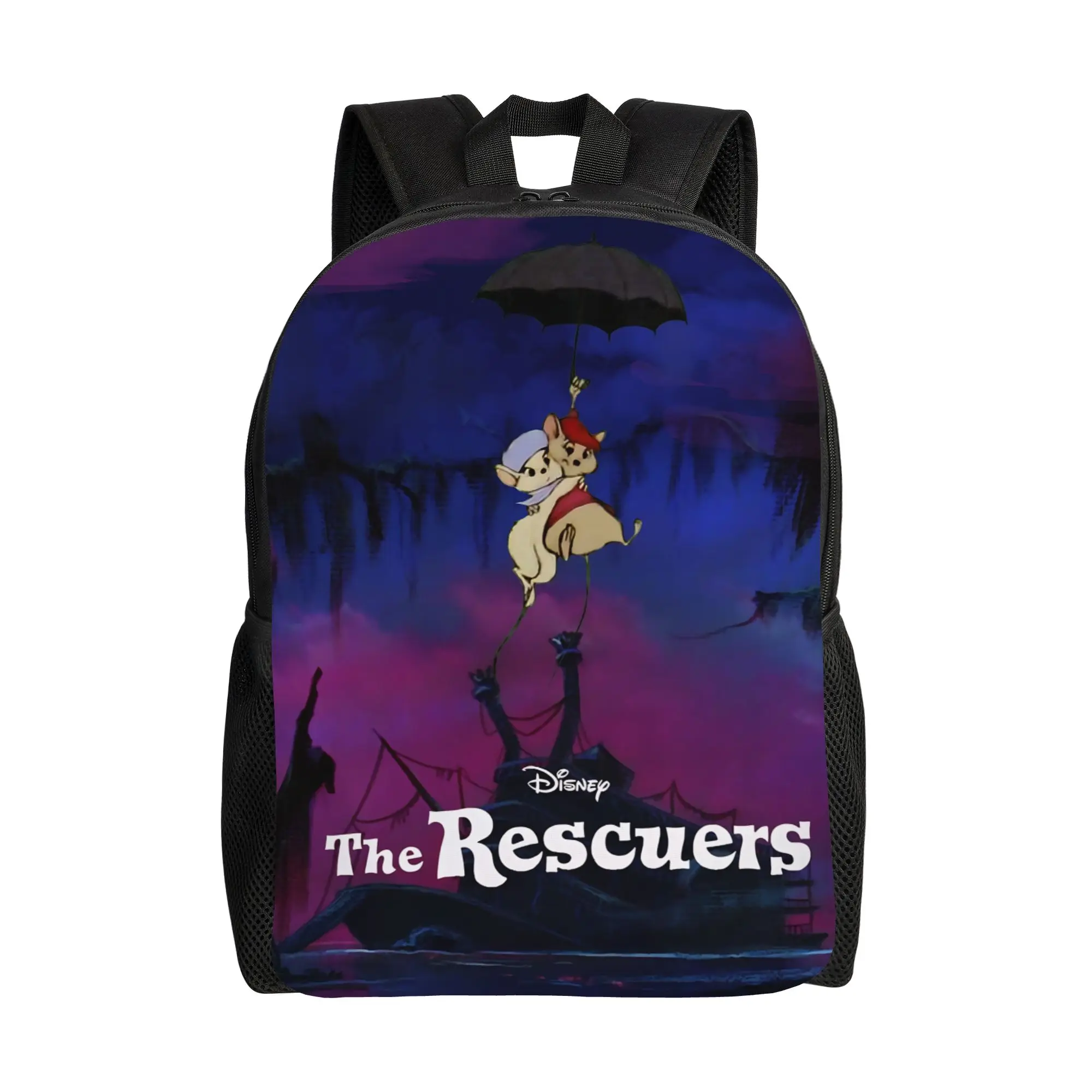 

1PC back to school Backpack Disney animation Daypack The Rescuers Down Under Portable For Work Office Large Capacity Rucksack