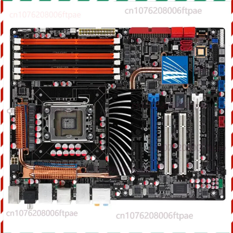 اللوحة الأم ASUS P6T Deluxe V2 X58 DDR3 LGA1366 ATX تم اختبارها بشكل جيد