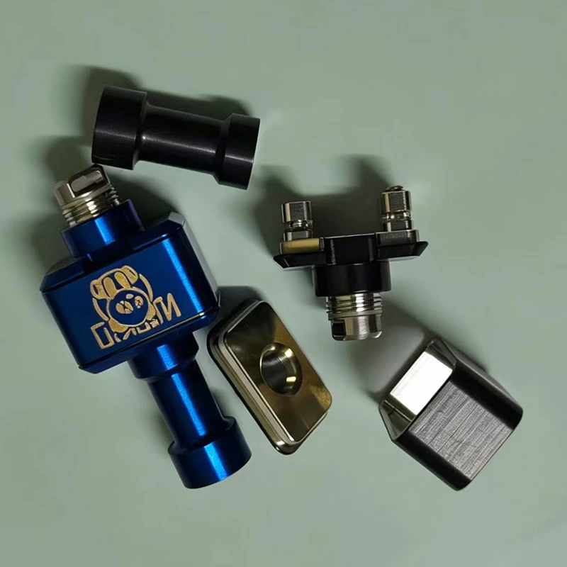 Модульный RBA-мост Wick'd REVIV'D с 6 воздушными пинами для BB / Sxk Billet / Boro Tank / Q-Bot MNCH Collab / Mission Xv Trim PA