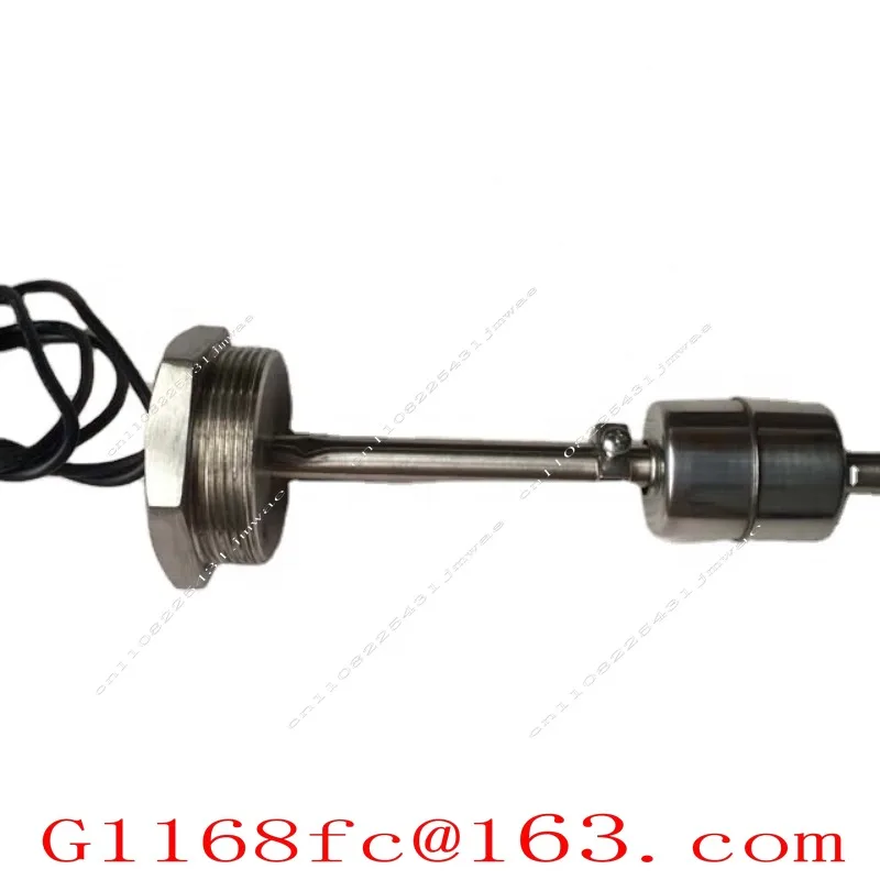 Continuous Vertical Float Level Sensor, Stainless Steel IP65 Protection 21mm Precision NPT 1.5 Thread Mount, Level Gauge