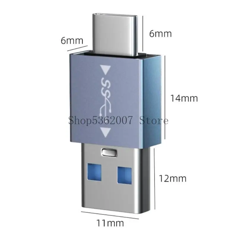 2pcs Portable Type C в USB 3.1 ATG -адаптер Прямая зарядка для зарядки головки для легкого подключения к устройству и зарядки