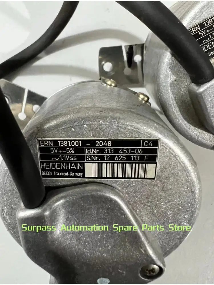 Second-hand ERN 1381.001-2048 encoder function test intact