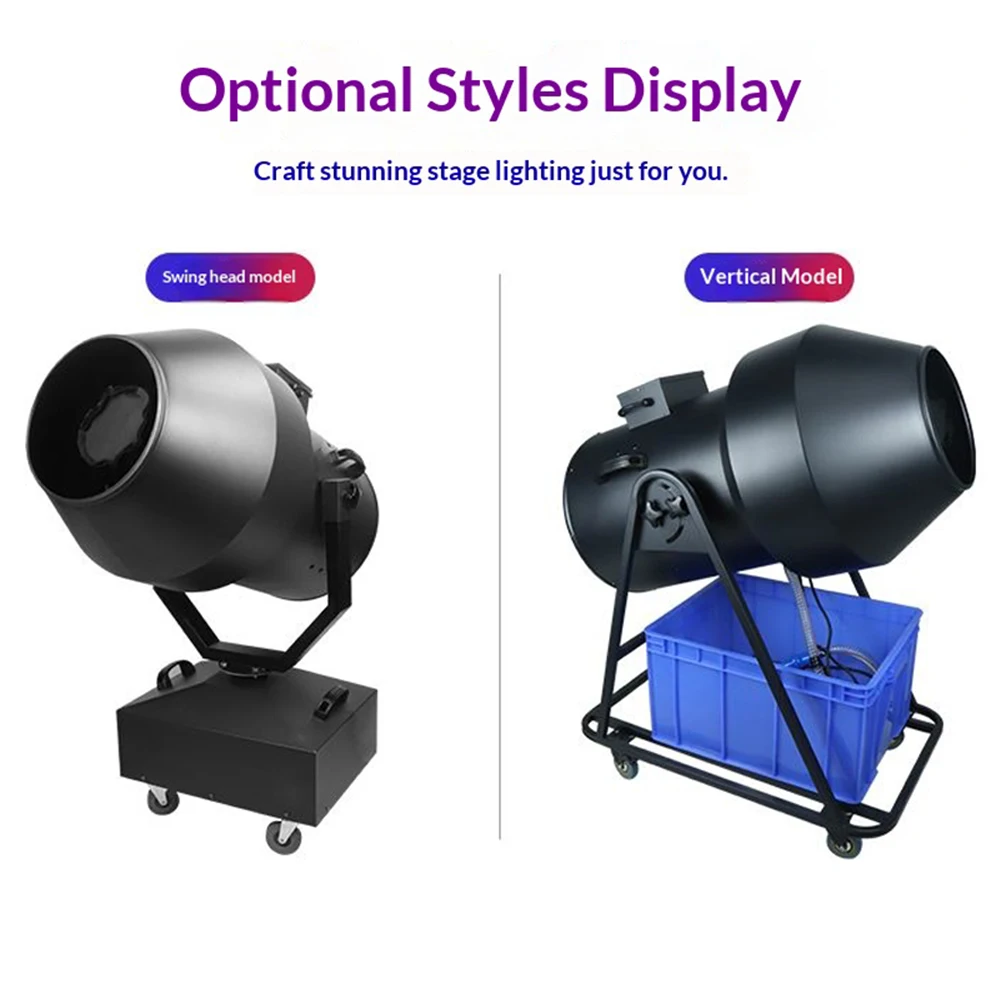 High-Power Jet Foam Cannon Machine Waterproof Professional Foam Generator for Outdoor Summer Pool Party Stage Events