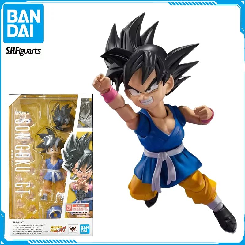 

In Stock Bandai S.H.F DRAGON BALL SUPER Son Gokuu Original Genuine Anime Figure Model Toy For Boy Action Figures Collection Doll