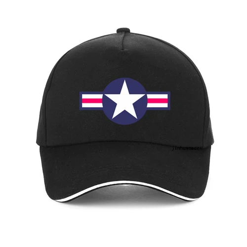 Funny Five Star United States Air Force Army baseball cap High Quality man Summer cool baseball cap Adjustable Snapback Caps 