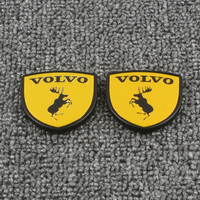 Car Side Logo Sticker Decoration Accessories For Volvo Rdesign Polestar AWD V50 S60 XC60 S40 XC40 XC90 V60 S80 S90 V90 V70 T6