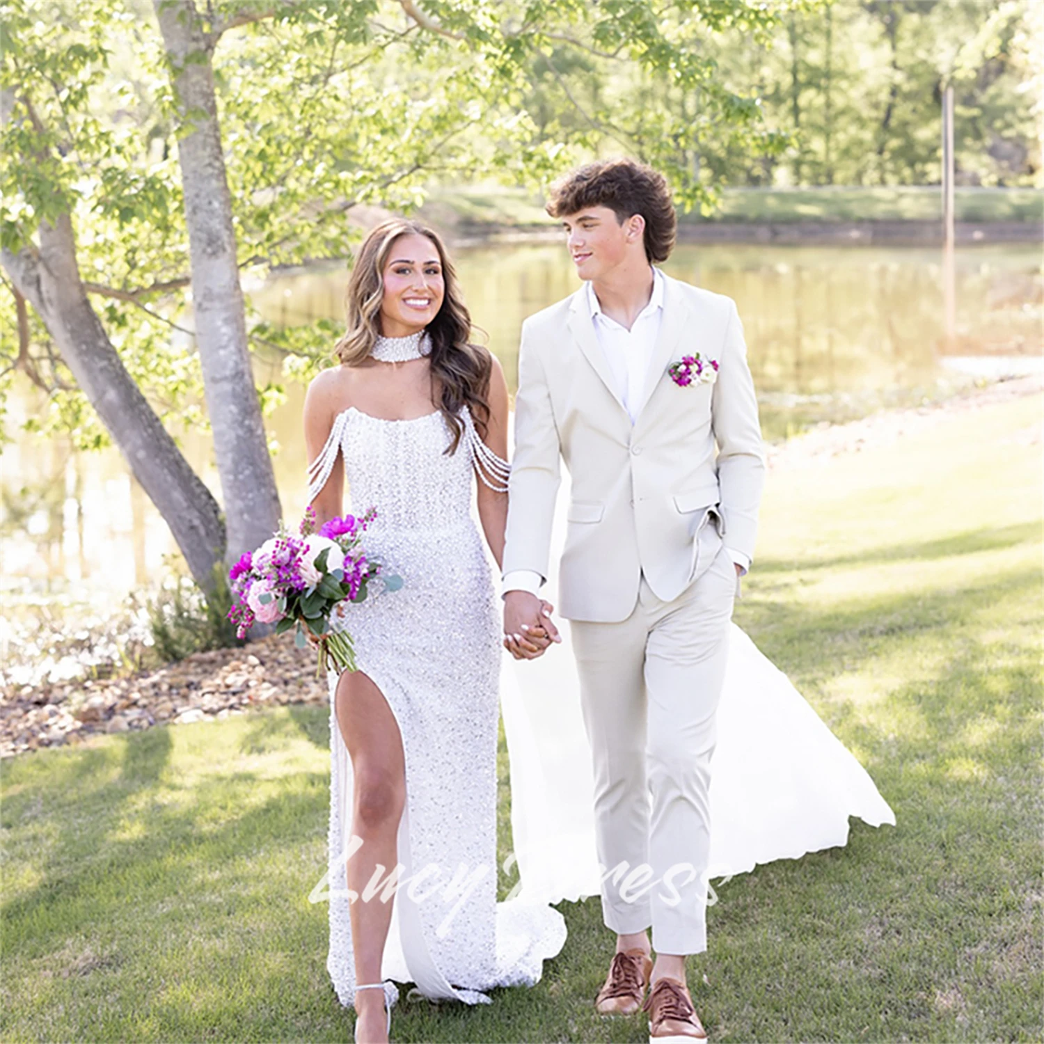 Lucy Customized Wedding Dresses Weddings Dresses Bridal White Dress Bride Dress Wedding Dress Large Sizes White Dress Long Dress