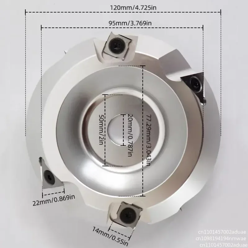 XY-ZPD001 90° Slotting Cutter Head Right-Angle Grooving Milling Cutter Head