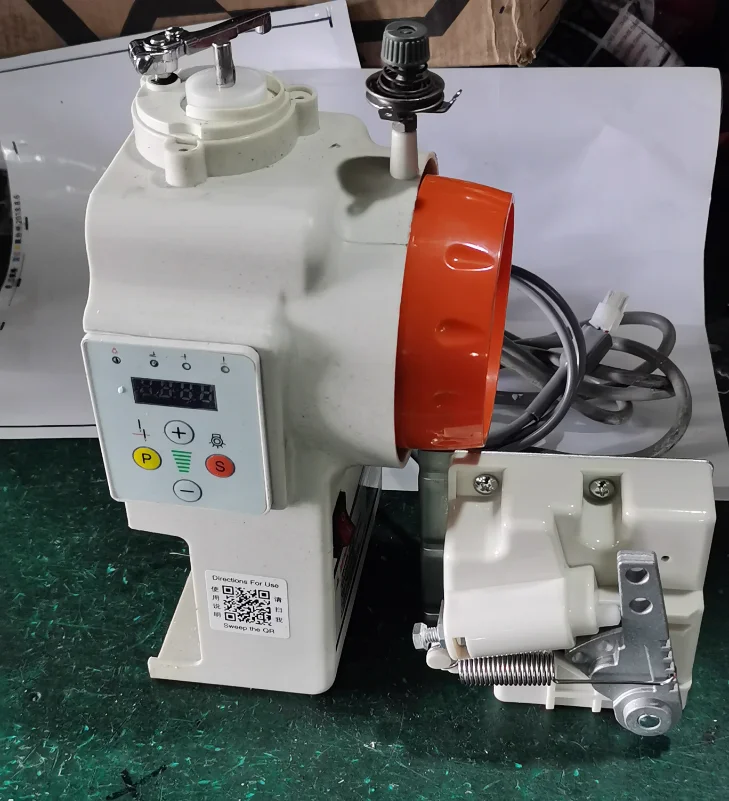 220V 750W Double Needle Sewing Machine High Head Flat Car Integrated Electromechanical Mute Motor Energy Saving Modification