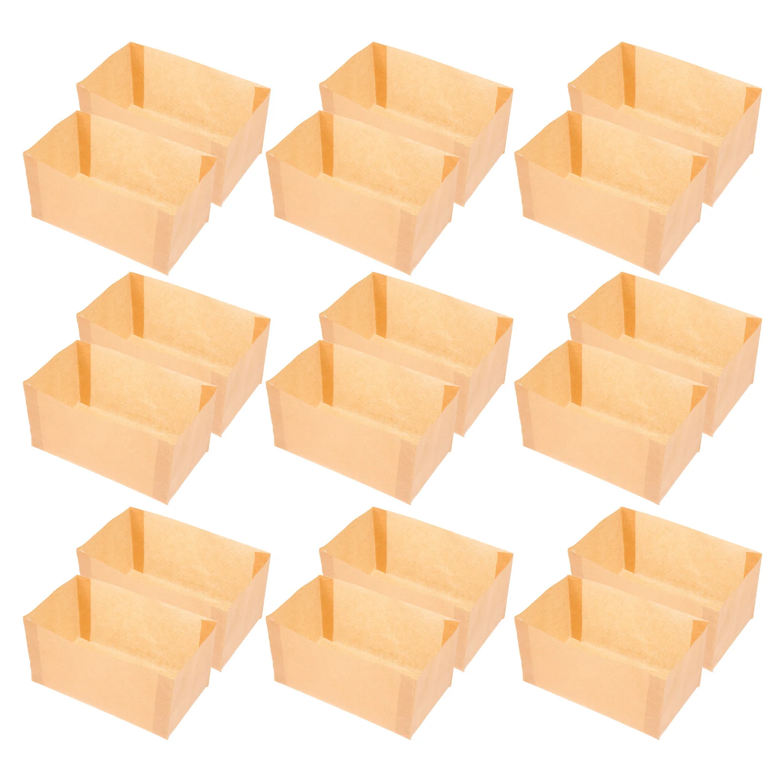 

100Pcs Bread Loaf Parchment Paper Liners Nonstick Disposable Baking Pan Liners Cake Loaf Pan Oven Safe Disposable Food Paper
