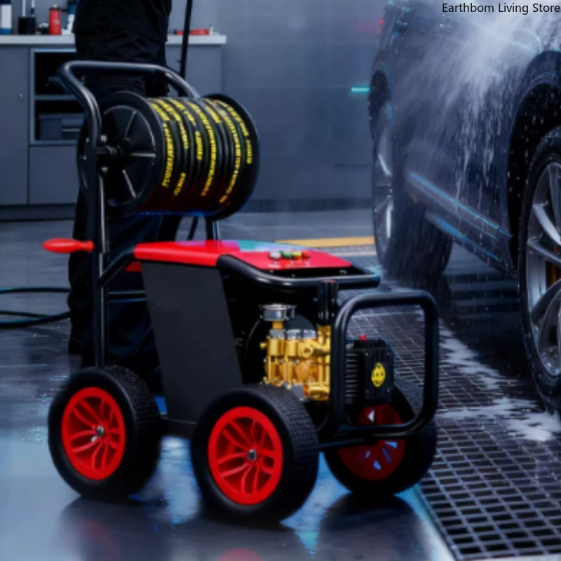 High-pressure Car Washer Water Gun Powerful Cleaning Car Washer Boost Energy Saving Technology Commercial Autowascher ZY60XCJ