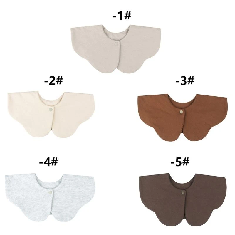 J15U مريلة تغذية الطفل لتناول الطعام لحديثي الولادة مريلة اللعاب منشفة لعاب عالية الامتصاص #4