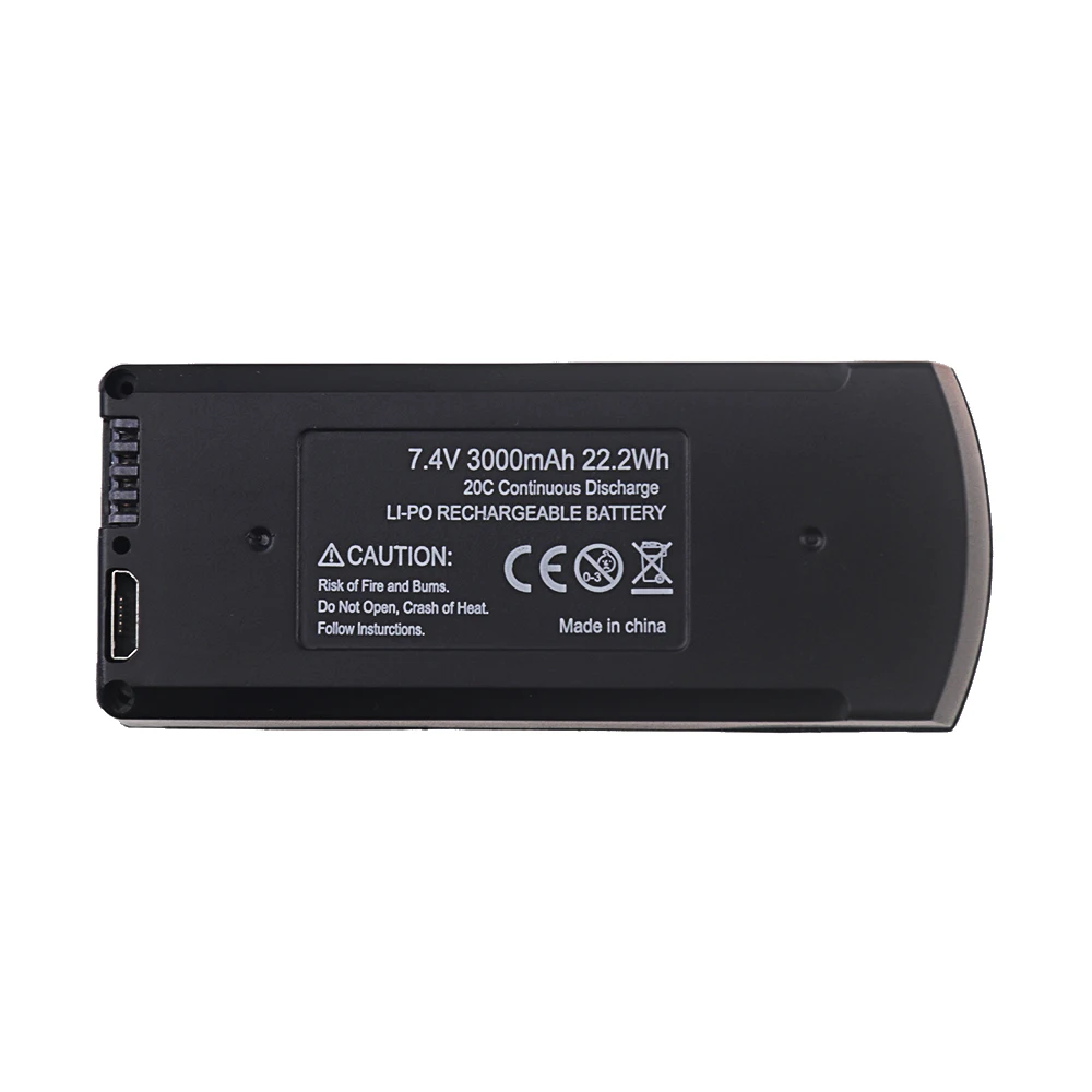 Originale 7.4V 3000mAh V168 Pro Max GPS Drone batteria V168 RC Quadcopter 3.7V 2000mAh V168 batteria di ricambio Dron parti accessori