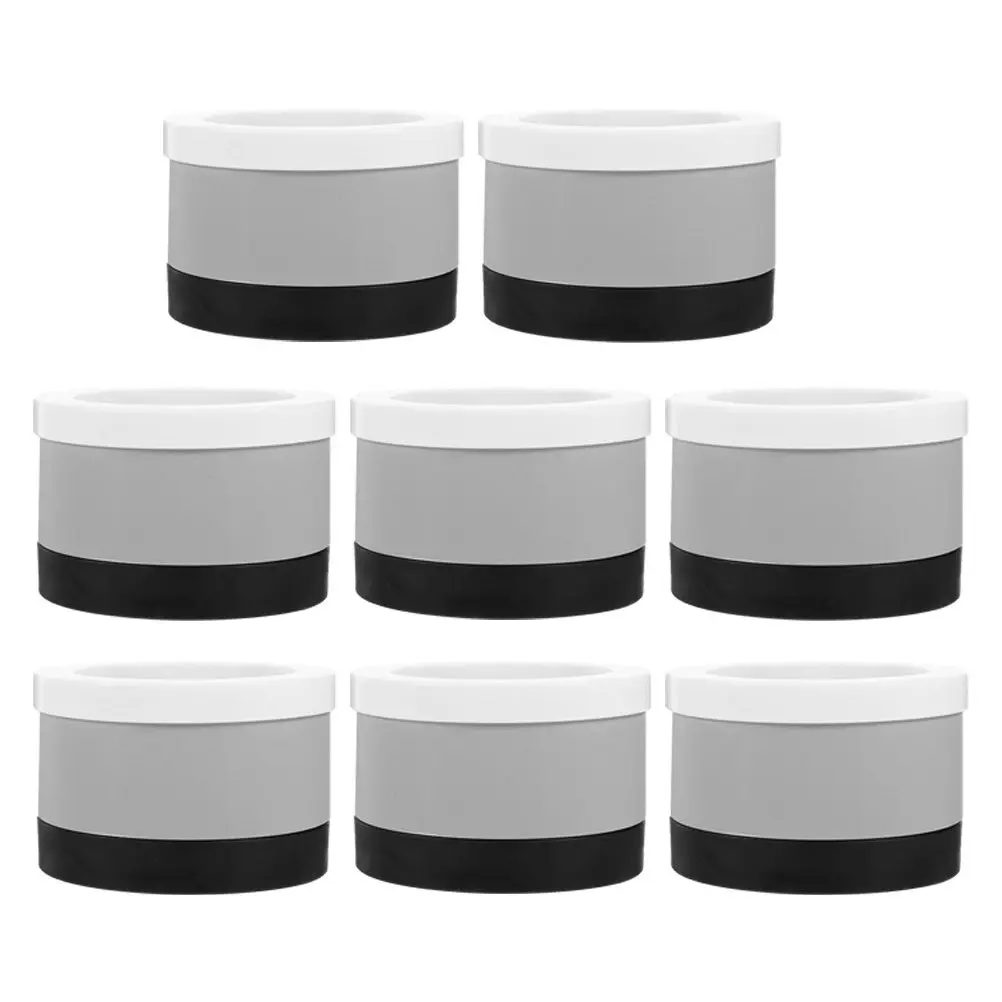 

Набор из 8 накладок для увеличения высоты мебели: нескользящие, прочные пластиковые подкладки для ножек столов, стульев, диванов. Простой дизайн, легкая установка.