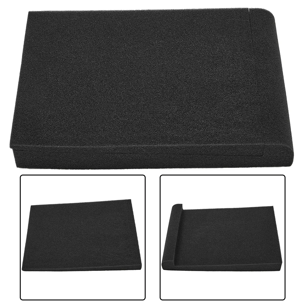 1 Set Soundproof Studio Monitor Isolation Pads Desktop Speaker Acoustic Foam Anti-shock Sponge Angled Speaker Foam Stand