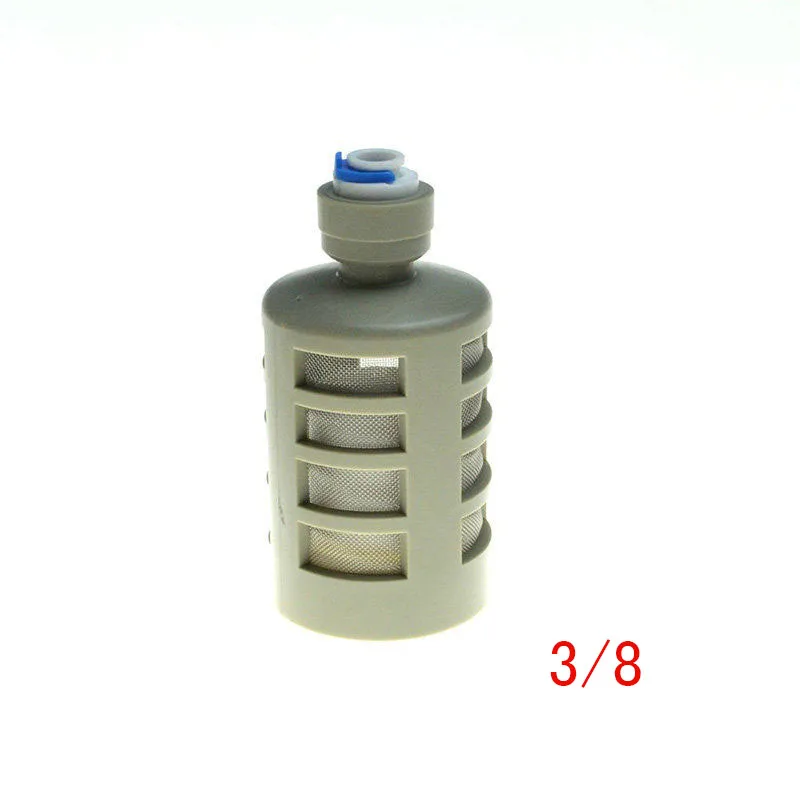 

3/8" OD Quick Hose Connection Self-sucking Pump Suction Filter RO ST034B