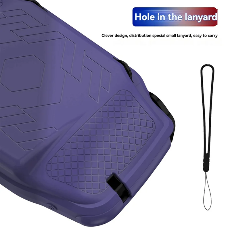 

ABZZ-силиконовый пыленепроницаемый защитный чехол против падения для Anbernic RG 34XX, ультратонкий, легкий защитный чехол, аксессуары A