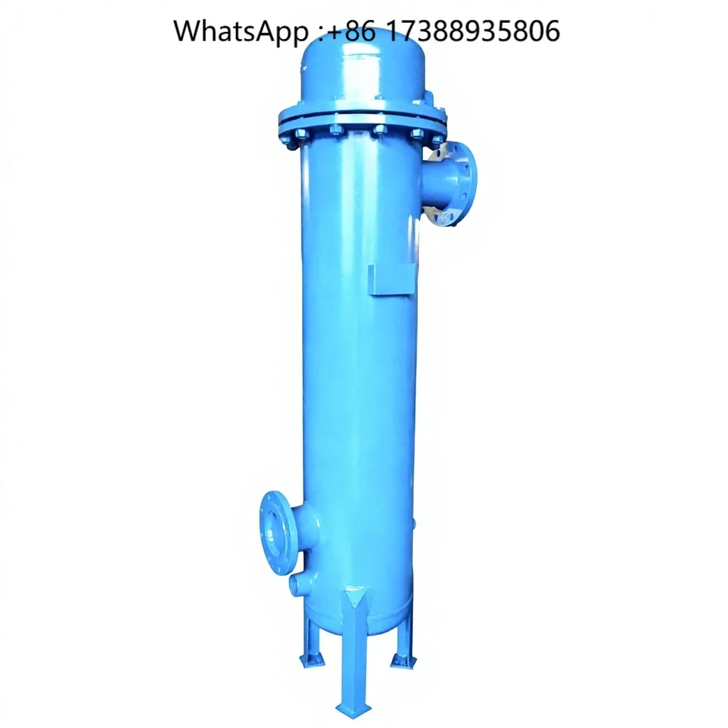 High Speed Tubular Oil Water Separator Air Compressor 250m/min Capacity 99% Water Removal 5m Precision Low Pressure