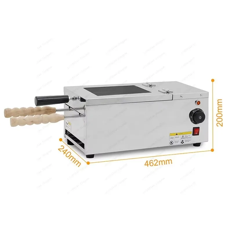 Chimney roll loaf machine, electric heating baking ice cream cone equipment, ice cream cone stall snack equipment