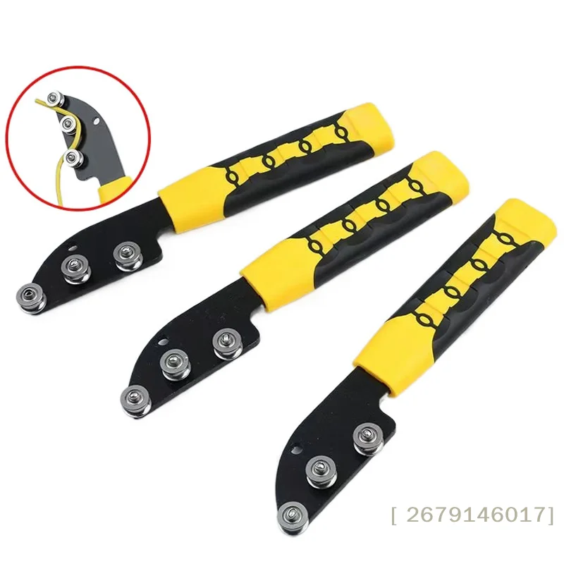 【YY26】Manual Wire Straightener, Electrical Box Terminal Paralleling Straightener, Metal Wire Straightener Tool Angle Adjuster