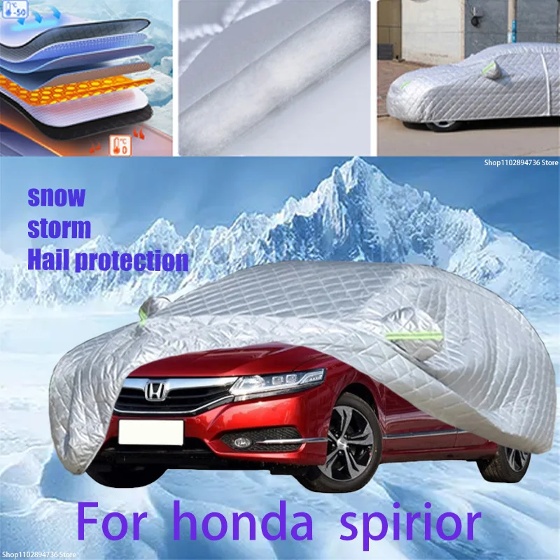 

Утолщенный хлопковый тент для автомобиля honda spirior, защита от града, защита от снега, защита от солнца, водонепроницаемый, пыленепроницаемый