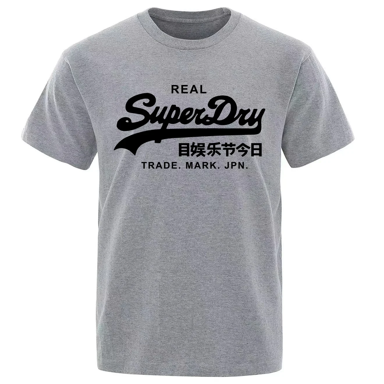 UK Superdry Ultimate DRY Men\'s Summer Cotton T-shirt Simple Retro Breathable Comfortable Round Neck Women Street Wear