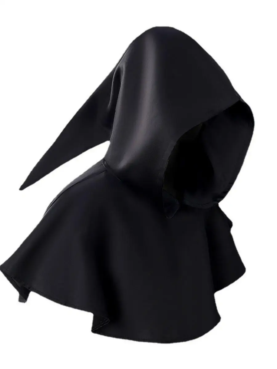 New Medieval Death God Hooded Cloak loween Stage Costume  Priest Cosplay Outfit Women's Ethnic Stage Costume
